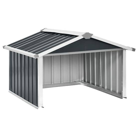 PANGIVO - Abri pour robot de jardin acier galvanisé anthracite 92 x 97 x 63 cm - PANGIVO - Image 2
