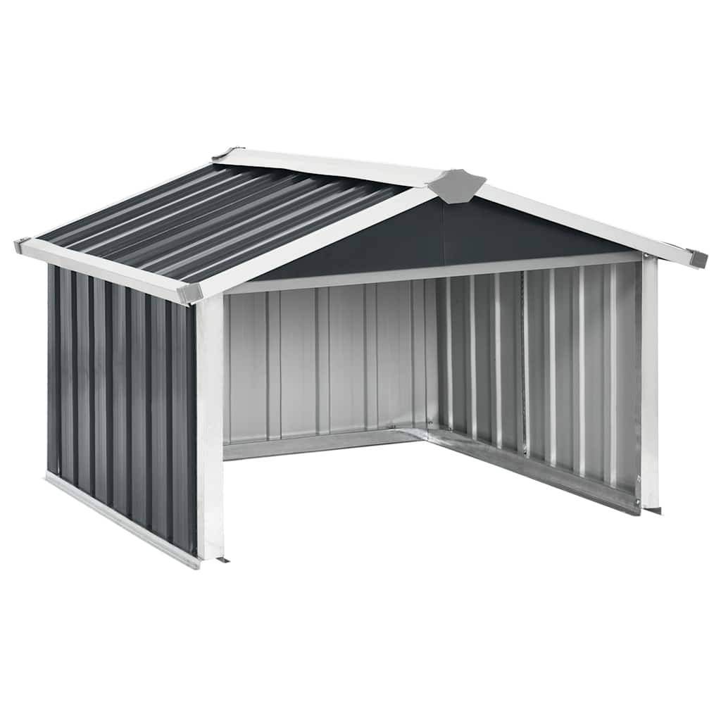 PANGIVO - Abri pour robot de jardin acier galvanisé anthracite 92 x 97 x 63 cm - PANGIVO - Image 2