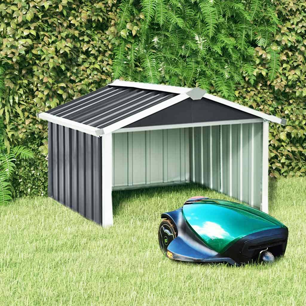 PANGIVO - Abri pour robot de jardin acier galvanisé anthracite 92 x 97 x 63 cm - PANGIVO - Image 1