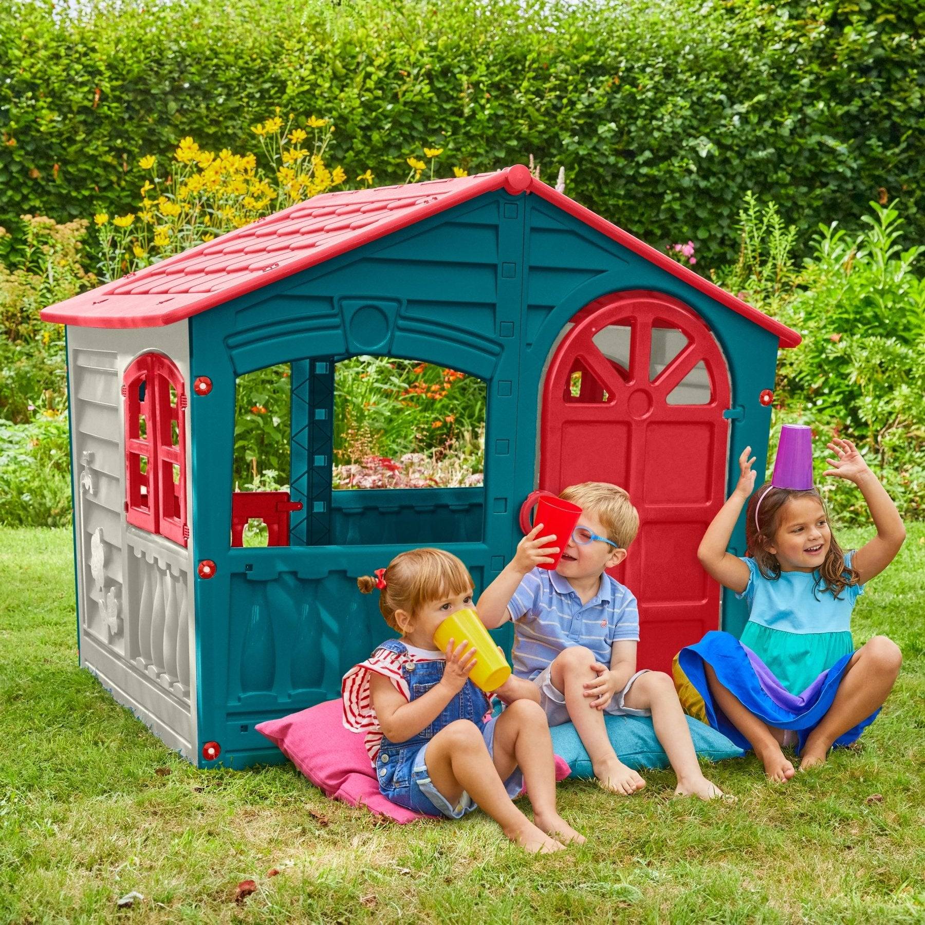 Cabane enfant plastique multicolore TWILIGHT - Imagen 1
