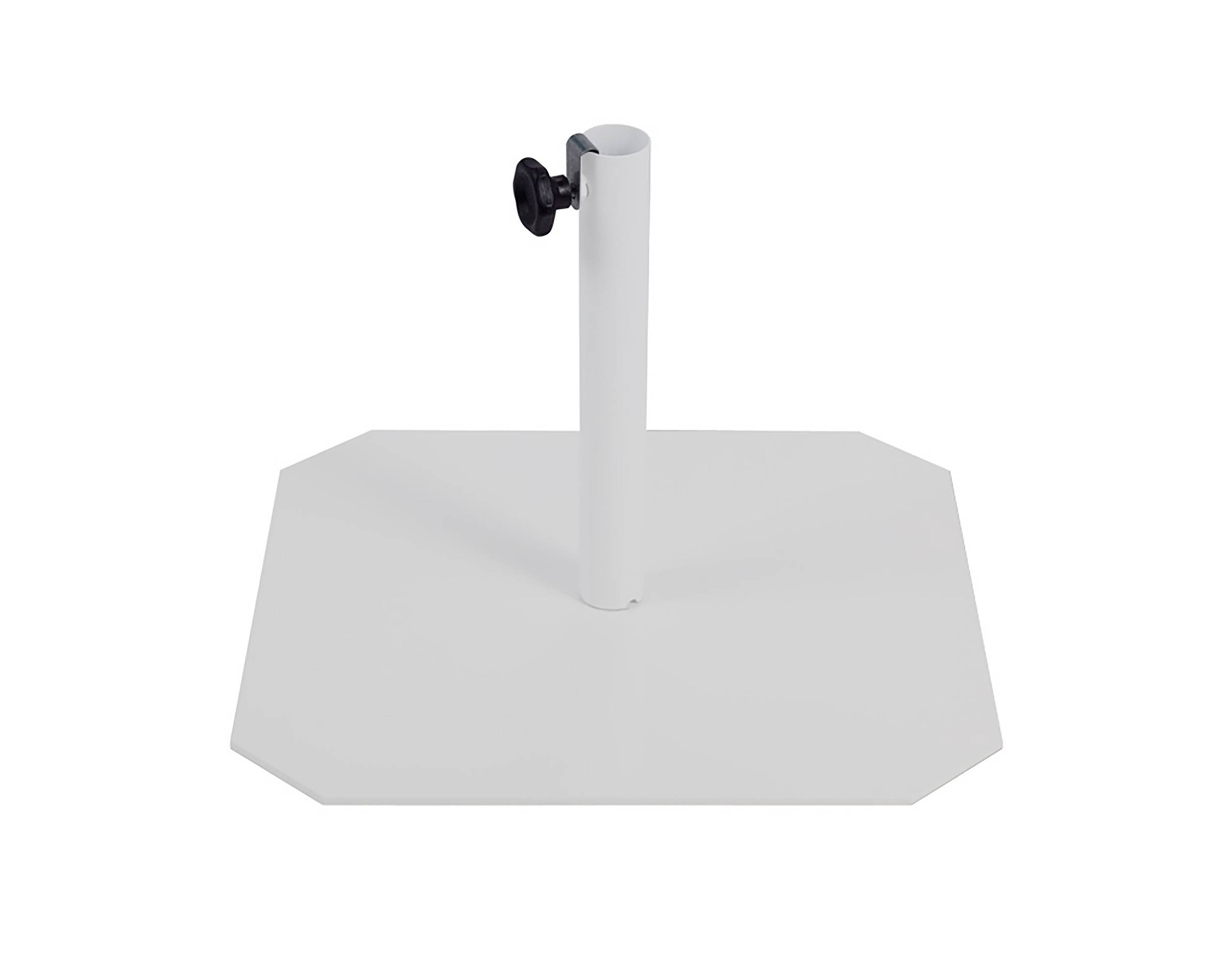Pied de parasol FIT en acier laqué gris - EZPELETA - Imagen 5
