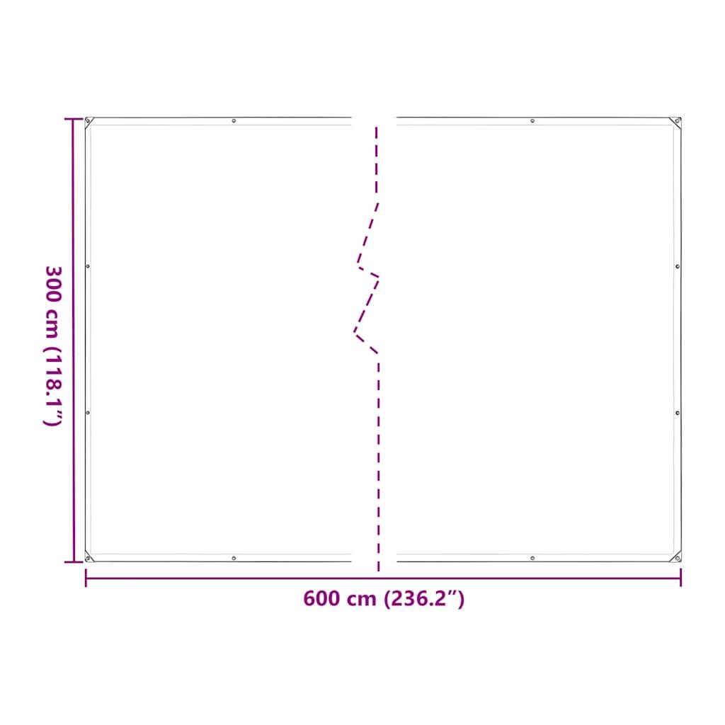 Vidaxl - Housse de protection plantes avec œillets 3x6 m polyéthylène vidaXL 3308691 - Image 3
