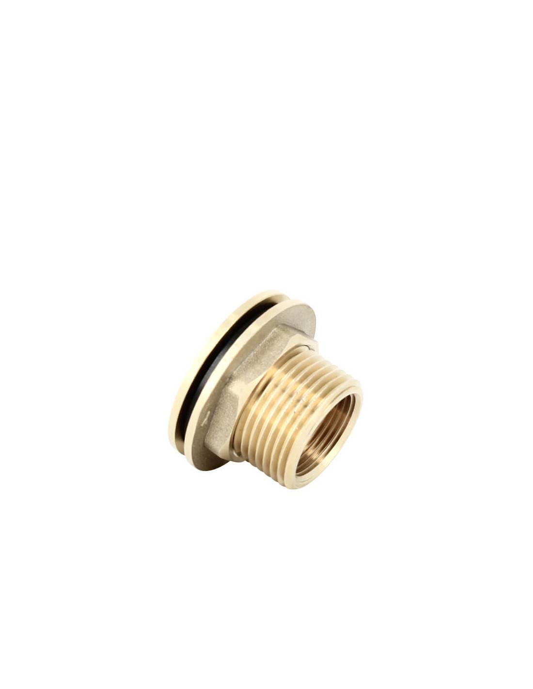 Passe paroi laiton mâle 1'' - femelle 3/4'' - Imagen 5