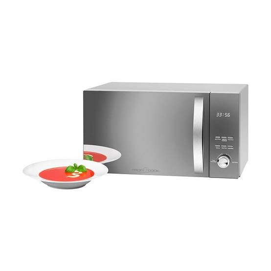 Micro-ondes avec gril et convection 3en1 23L 2300W PC-MWG 1176H Silver Proficook - Image 2