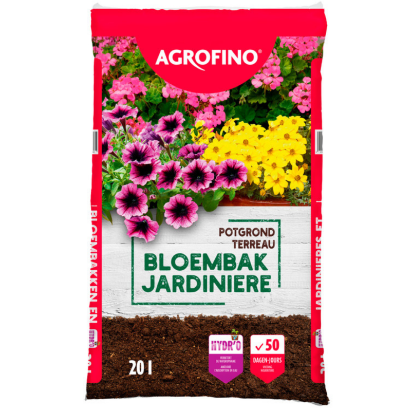 Fleur - Terreau jardinières Agrofino 20L - Fleur