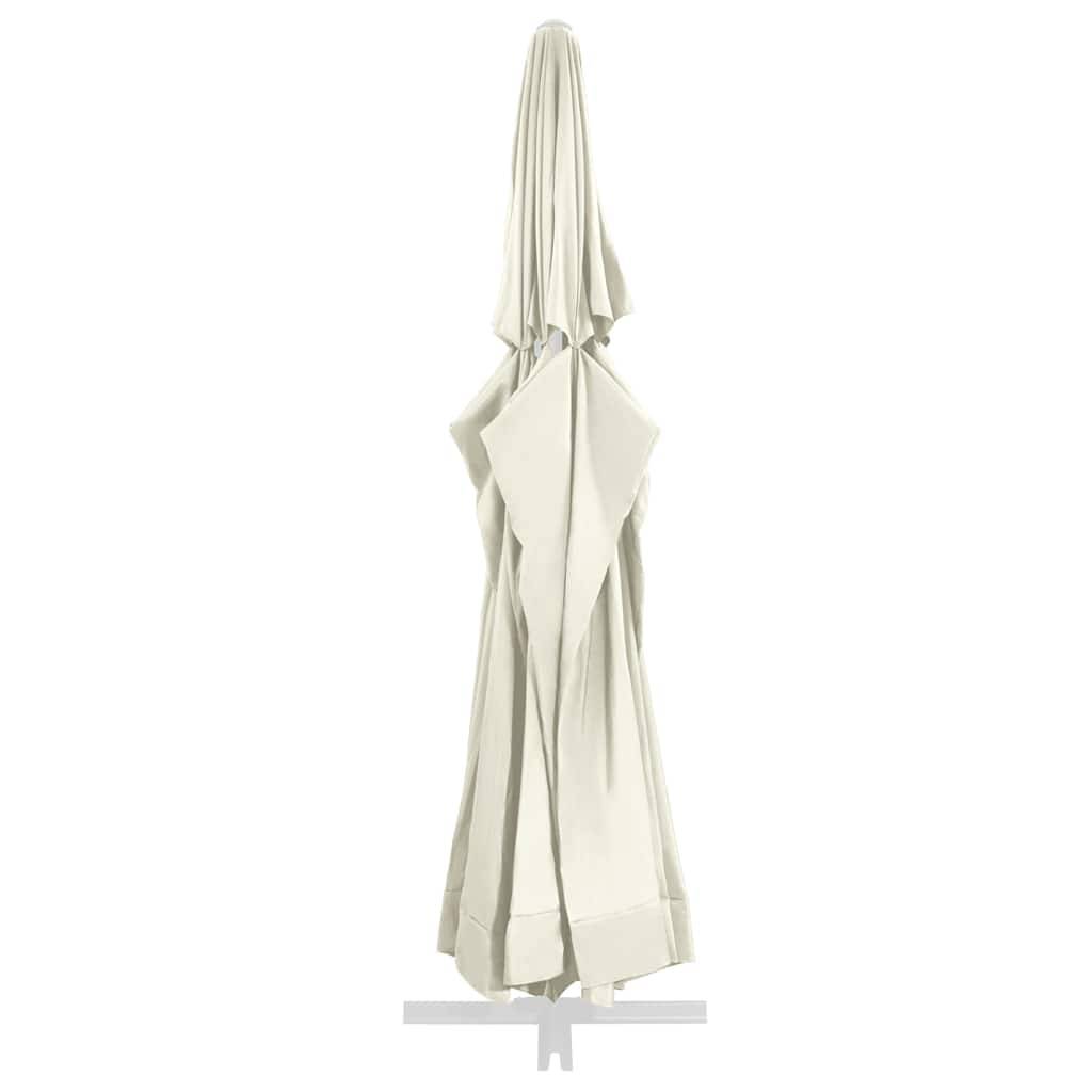 Vidaxl - Tissu de remplacement pour parasol d'extérieur Sable 610 cm vidaXL 312546 - Image 5