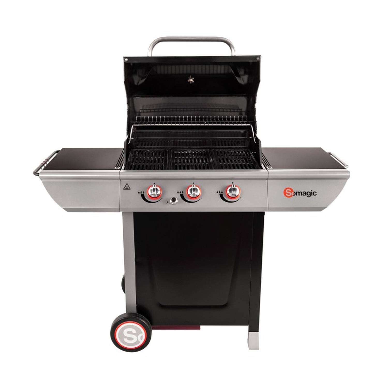 Somagic - MANHATTAN 300S Barbecue à gaz 3 brûleurs 10,5kW - SOMAGIC - Imagen 5