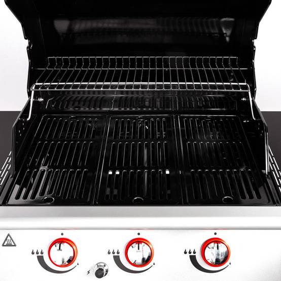 Somagic - MANHATTAN 300S Barbecue à gaz 3 brûleurs 10,5kW - SOMAGIC - Imagen 9