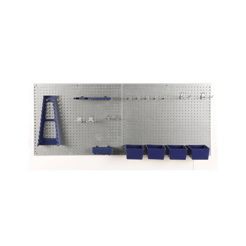 Euro Vanadium - Lot de 7 accessoires et boites en plastique pour panneaux porte outils - Imagen 6