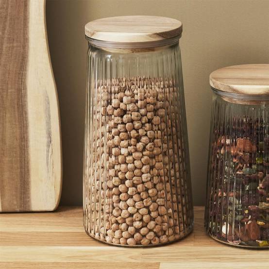 Cook Concept - Bocal en Verre Design "Acacia" 65cl Transparent - Image 4