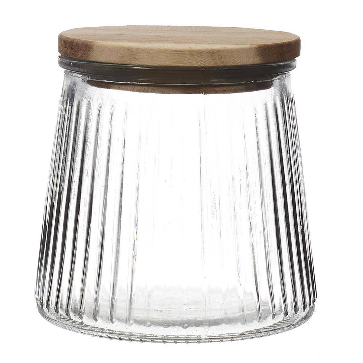 Cook Concept - Bocal en Verre Design "Acacia" 65cl Transparent