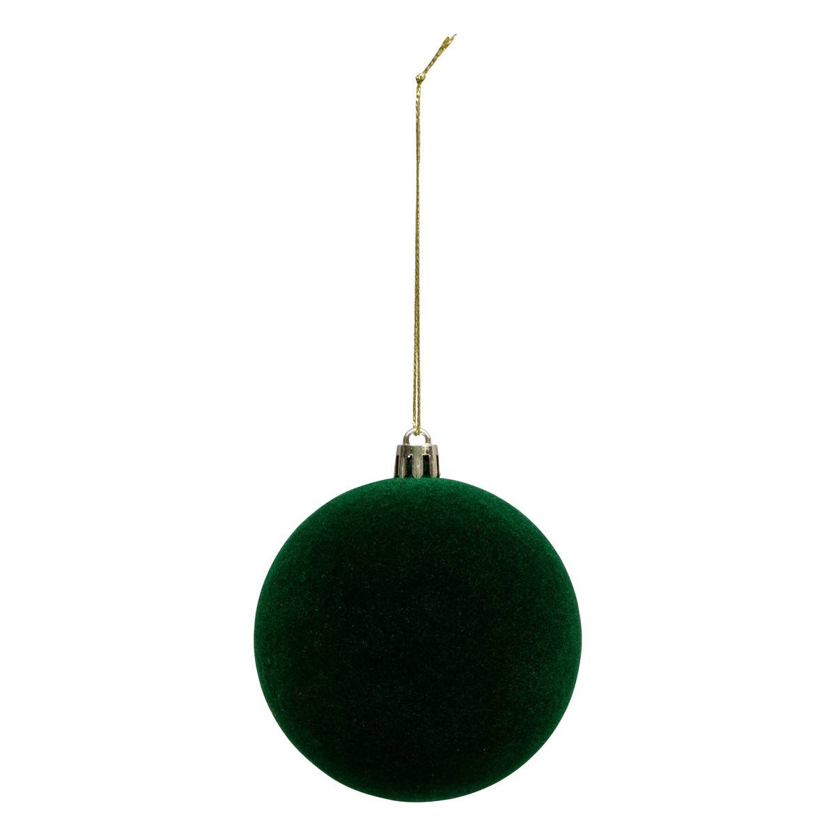 Fééric Lights & Christmas - Boule de Noël pailletté rouge x9 80mm - Atmosphera Créateur d'intérieur - Imagen 10