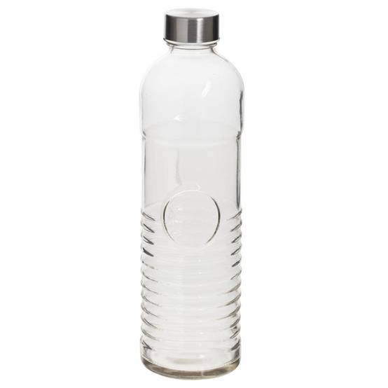 Bouteille en verre "Babord" - Transparent - 1 L - Image 1