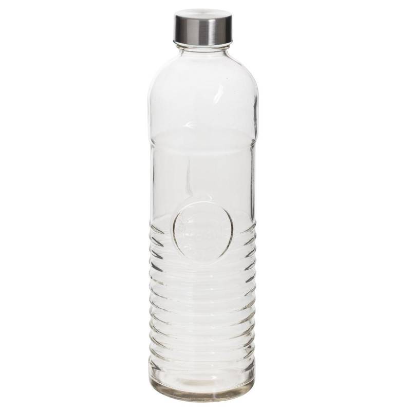 Bouteille en verre "Babord" - Transparent - 1 L - Image 1