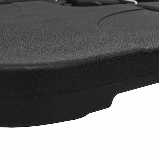 Accessoire parasol plastique noir 50 x 50 x 7,5 cm - Prolenta premium p357.0 - Image 10