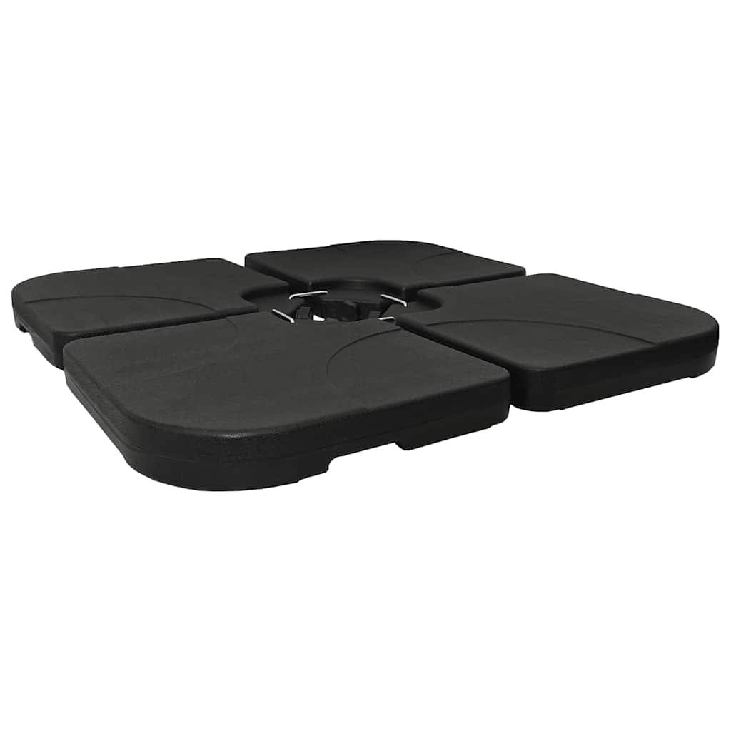 Accessoire parasol plastique noir  50 x 50 x 7,5 cm  - Prolenta premium p357.0 - Image 6