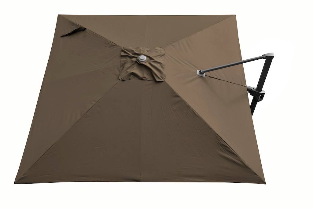 Proloisirs - Toile Parasol Mat Déporté NH 3x3/8 Polyester 210gr SD - Taupe PROLOISIRS