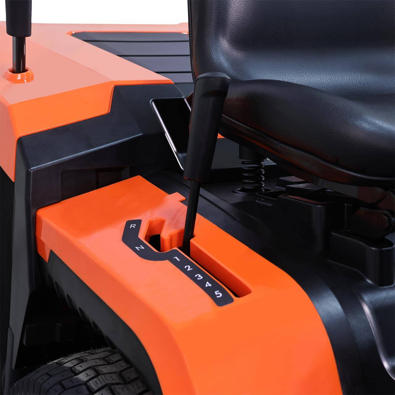 FUXTEC - Tondeuse à gazon autoportée FUXTEC FX-RMT84M – Tracteur tondeuse – 432 cm³ – 8 kW – 83 cm – Mulching – Bac 280 L – 6000 m² - Image 6