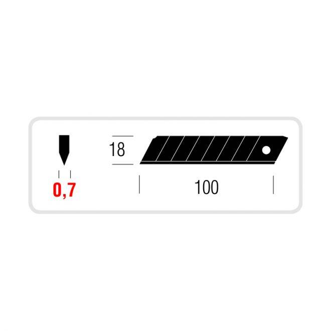 Cutter Screw METRICA 18 mm - 09028 - Imagen 2