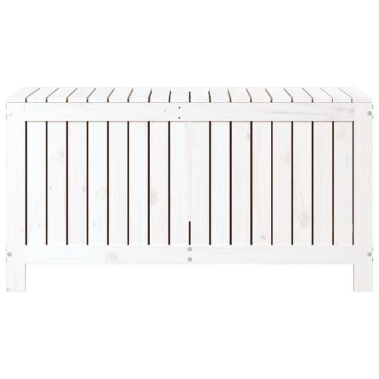 Coffre de jardin bois de pin blanc 115 x 49 x 60 cm - PANGIVO - Image 6