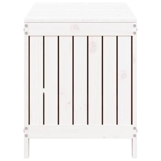 Coffre de jardin bois de pin blanc 115 x 49 x 60 cm - PANGIVO - Image 7
