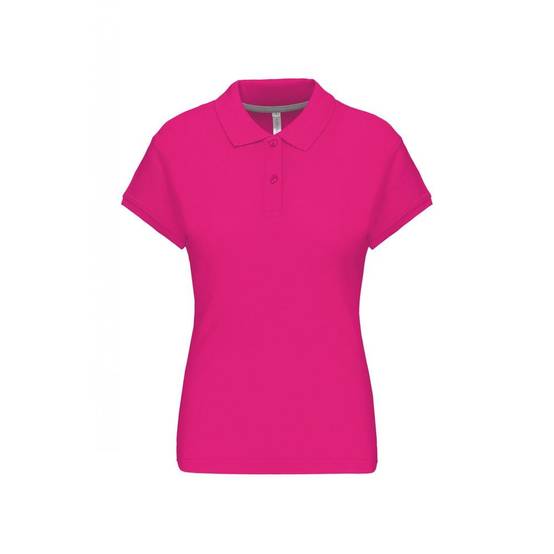 Polo de travail femme Kariban 100% coton Rose S - Image 1