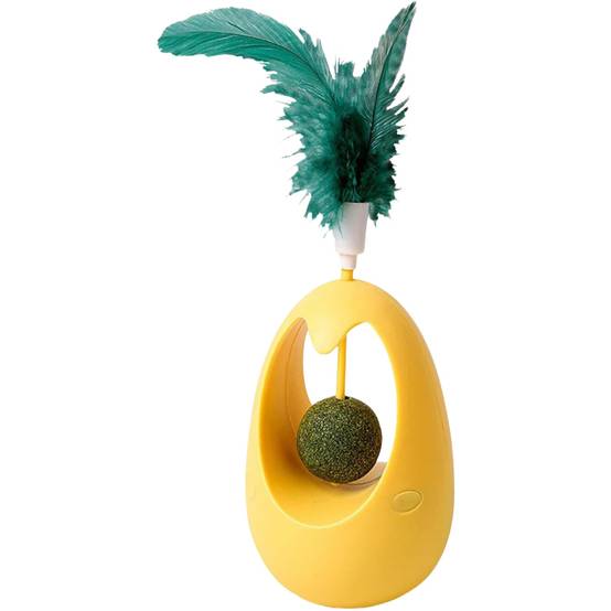 Jouet automatique gobelets à plume pour chat DtopbuyAge - Image 1