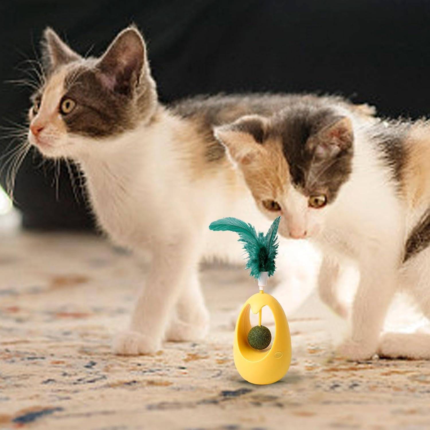 Jouet automatique gobelets à plume pour chat DtopbuyAge - Image 5