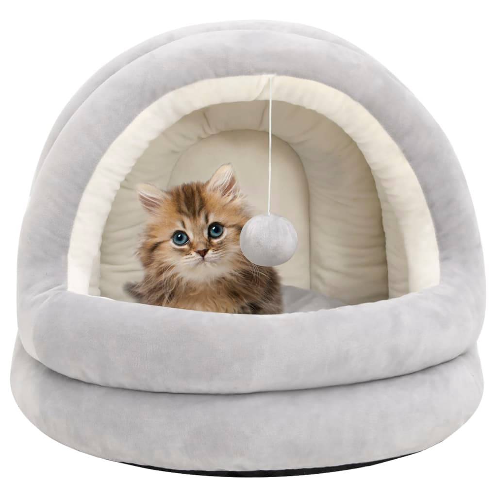 Vidaxl - Lit pour chat 50x50x45 cm Gris et crème vidaXL 171398 - Imagen 1