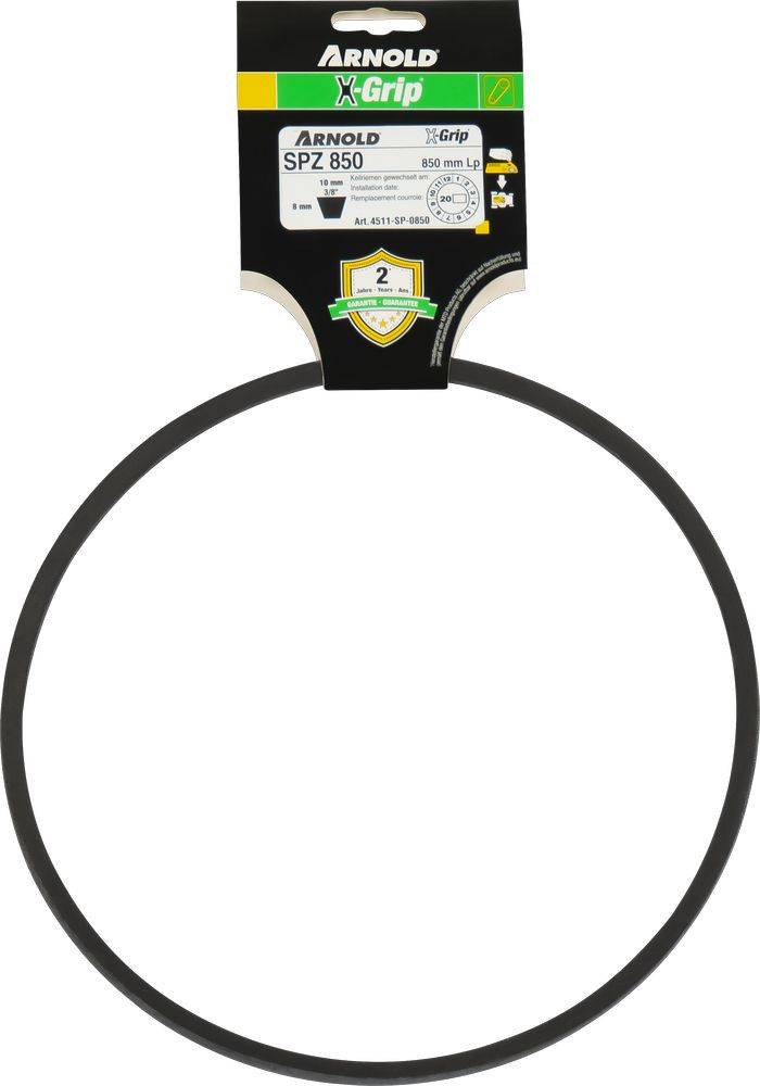 Arnold - Courroie trapézoïdale X-Grip V de type SPZ 850 Arnold - Imagen 1