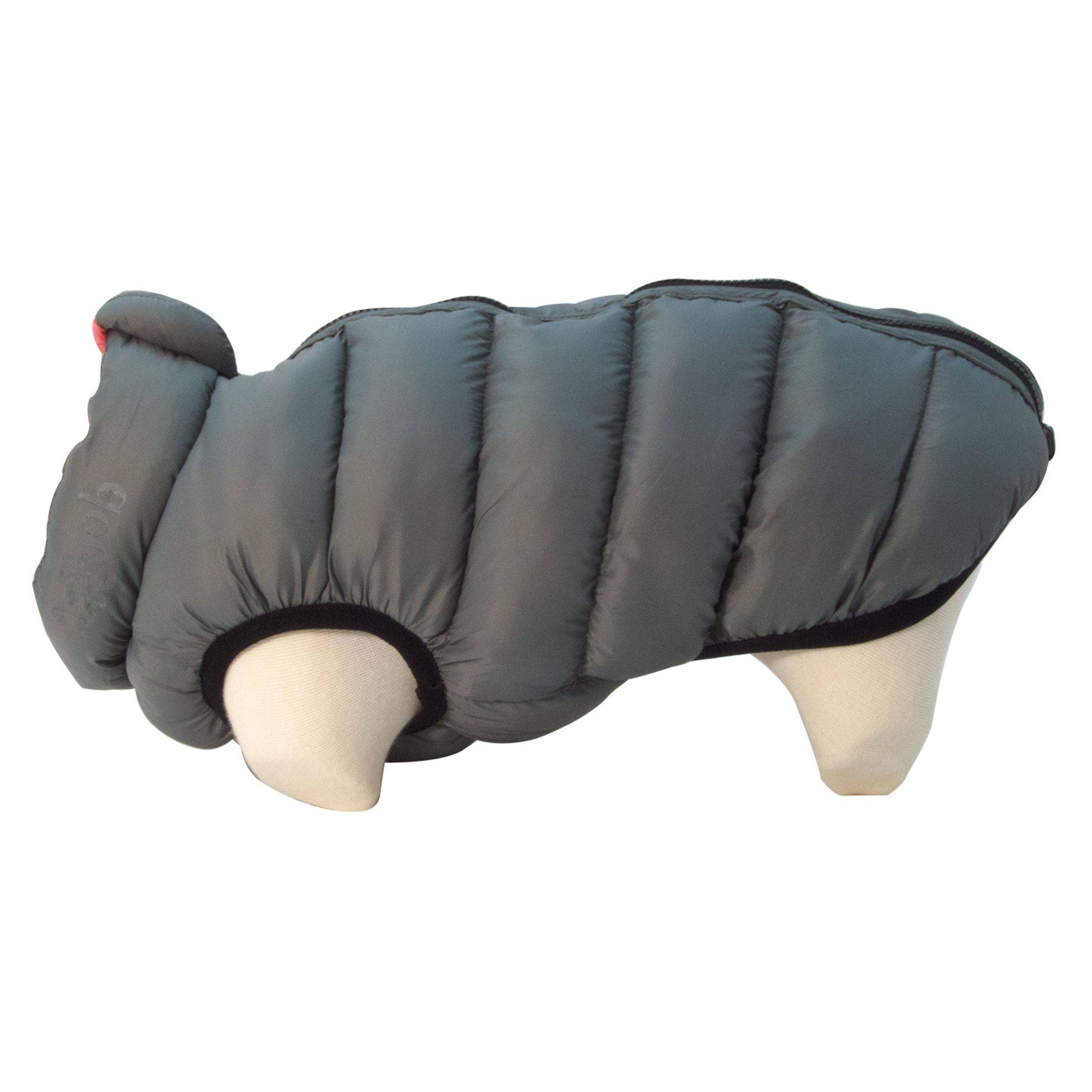 Doudoune Lighty Réversible Rose et Gris Taille : T34 DOOGY GLAM