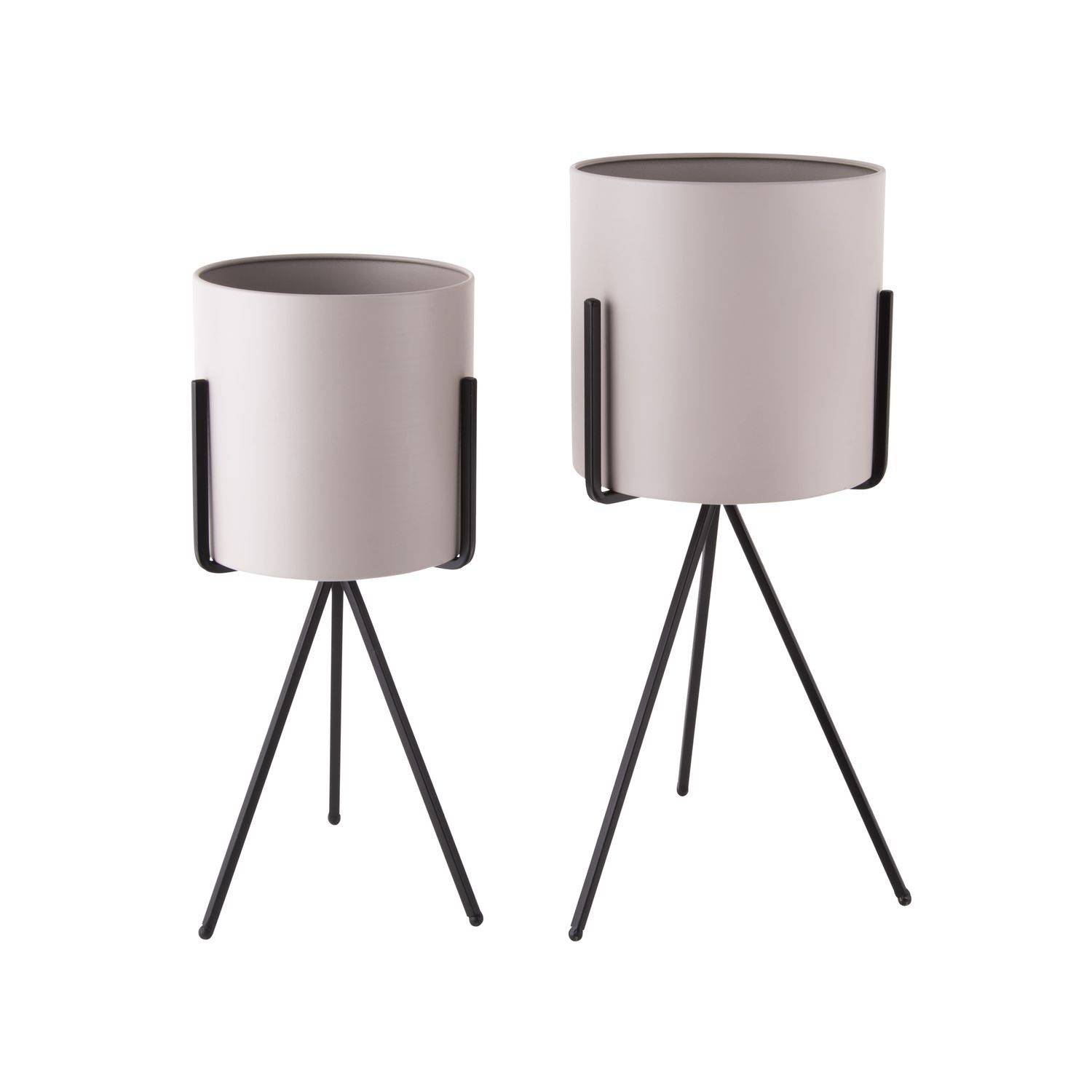 Present Time - Duo de Cache-pot Pedestal XL - Present Time - Imagen 1
