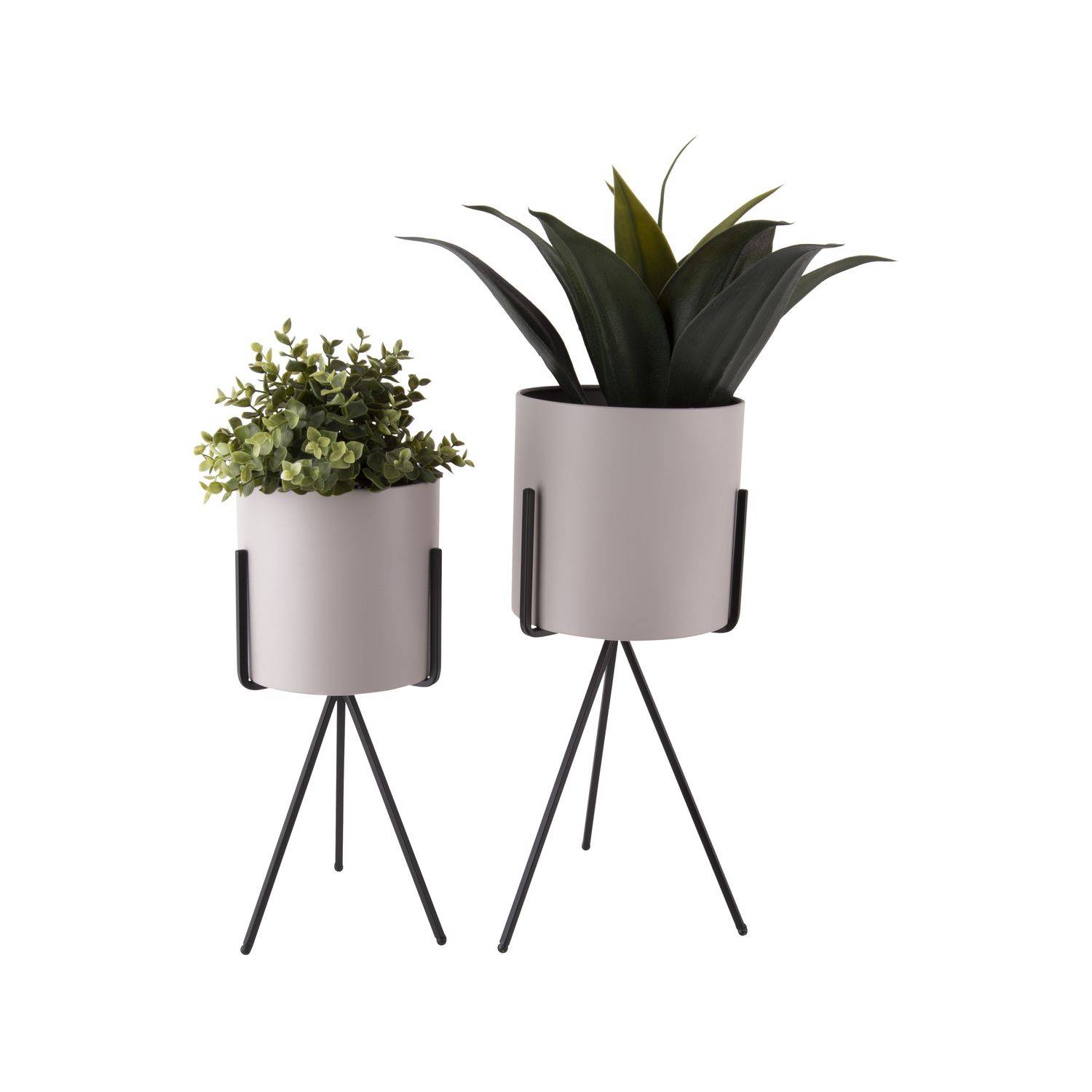 Present Time - Duo de Cache-pot Pedestal XL - Present Time - Imagen 2