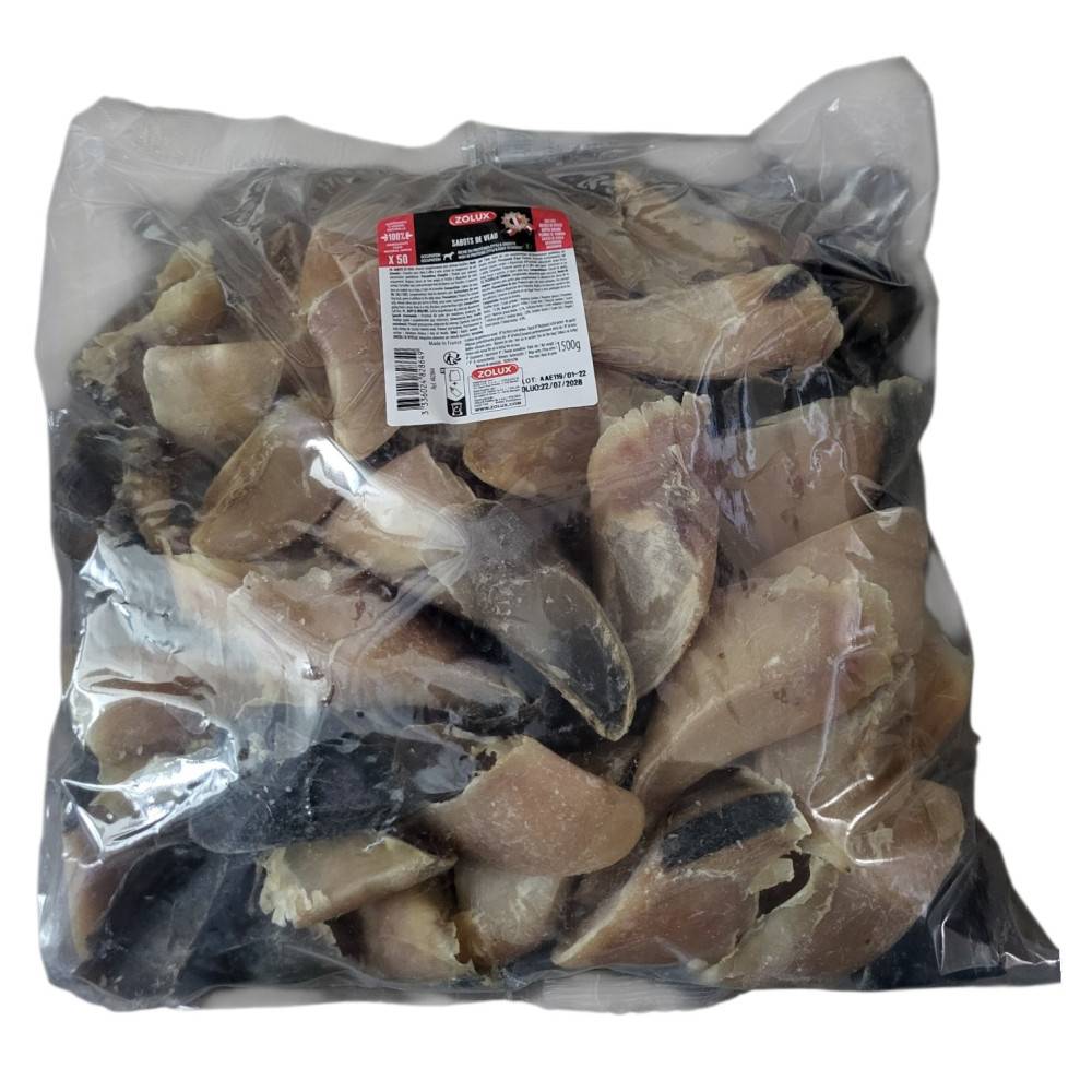 Zolux - Sabots de veau 50 pièces friandises pour chien - Imagen 1