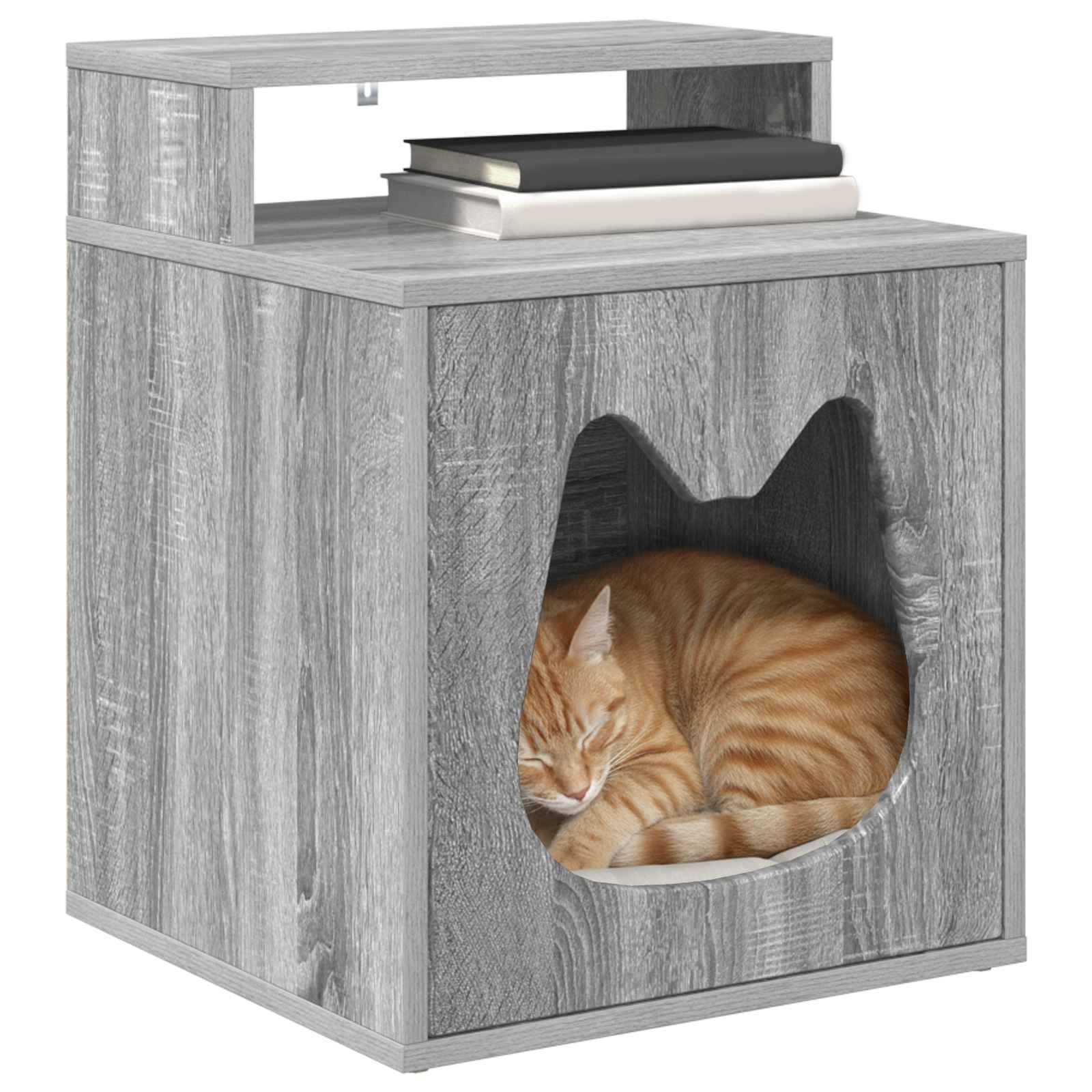 Petit Meuble Chat Gris Sonoma Repos 53,5cm pour Petit Chat Intégration - ComfortXL Outdoor Living - Image 3