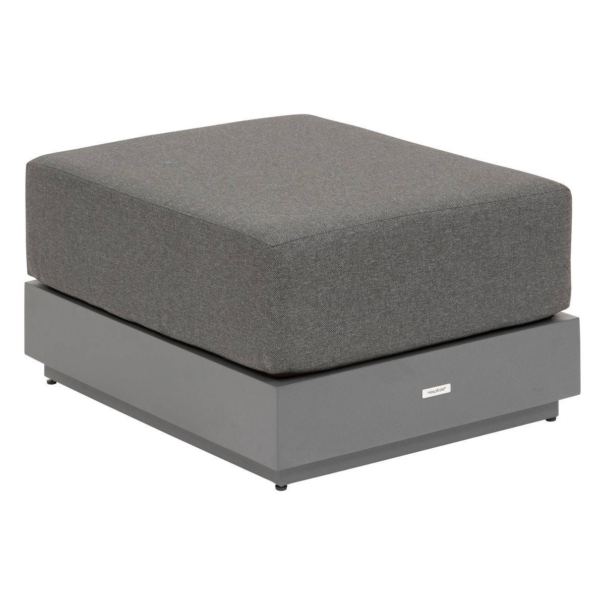 Hesperide - Pouf de jardin "Allure" graphite en aluminium traité en epoxy - Hespéride - Imagen 1