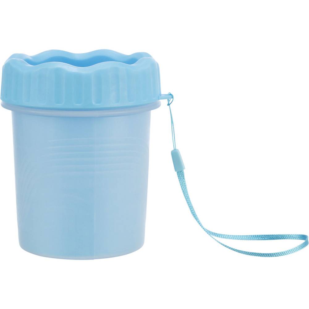 Trixie - Nettoyant pour pattes avec brosse en silicone taille S-M - Imagen 2