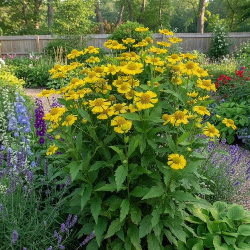 Hélénie Sombrero®, Helenium à fleurs Jaune/ - feuillage Caduc - Godet - 5/20 cm - Imagen 1
