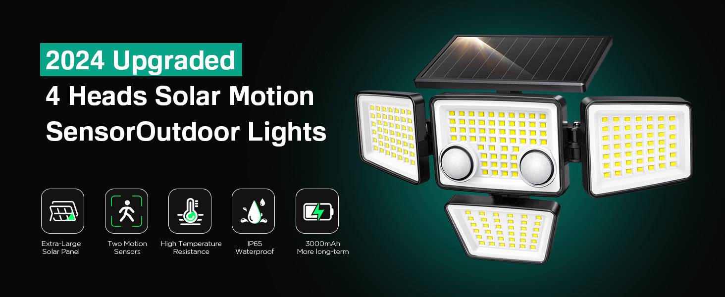 Lumisky - 2 Projecteurs solaires sensor FAIRVIEW 700LM - Imagen 7