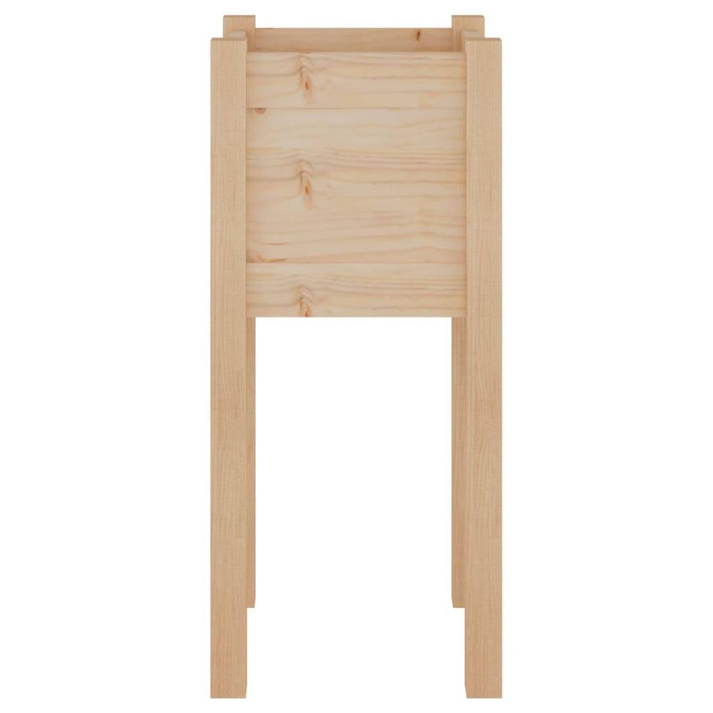 Vidaxl - Jardinières d'extérieur 2 pcs 31x31x70 cm bois de pin massif vidaXL 810780 - Image 6