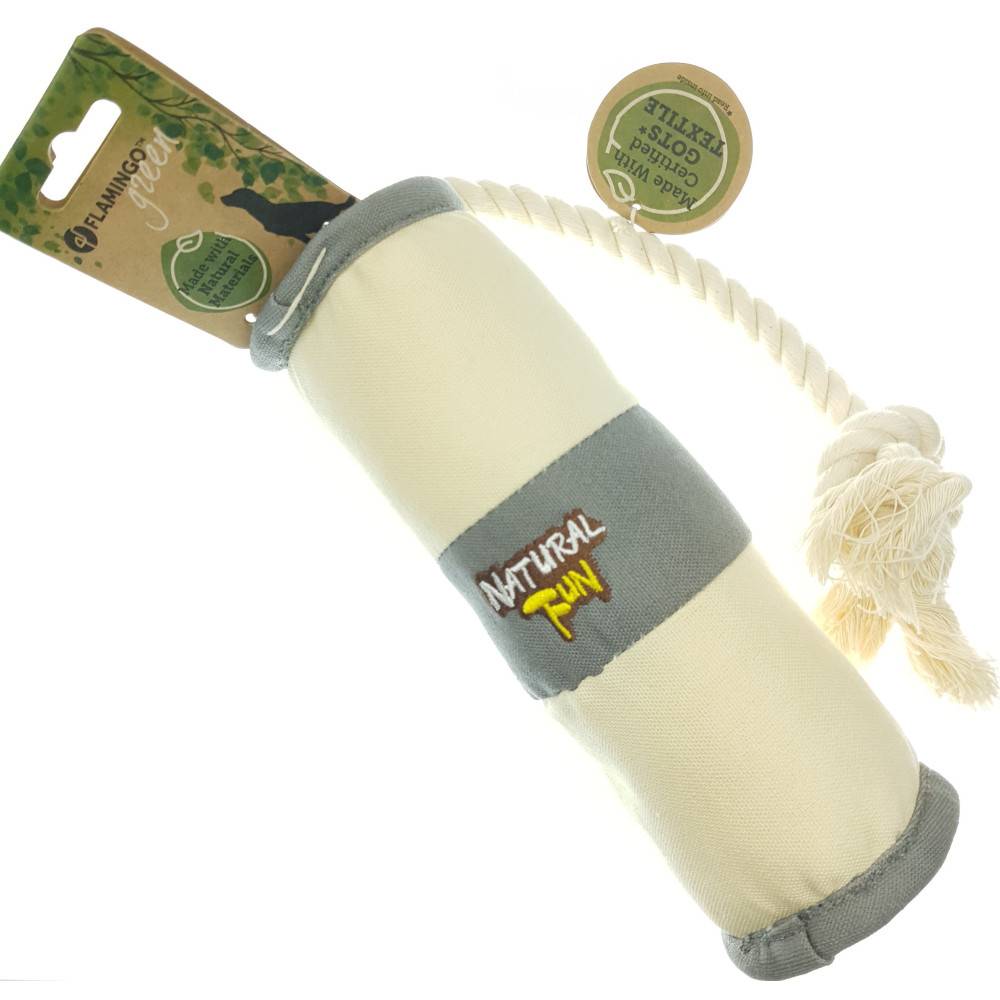 Jouet rouleaux et corde taille ø 7 x 54 cm Natural fun pour chien - Imagen 5