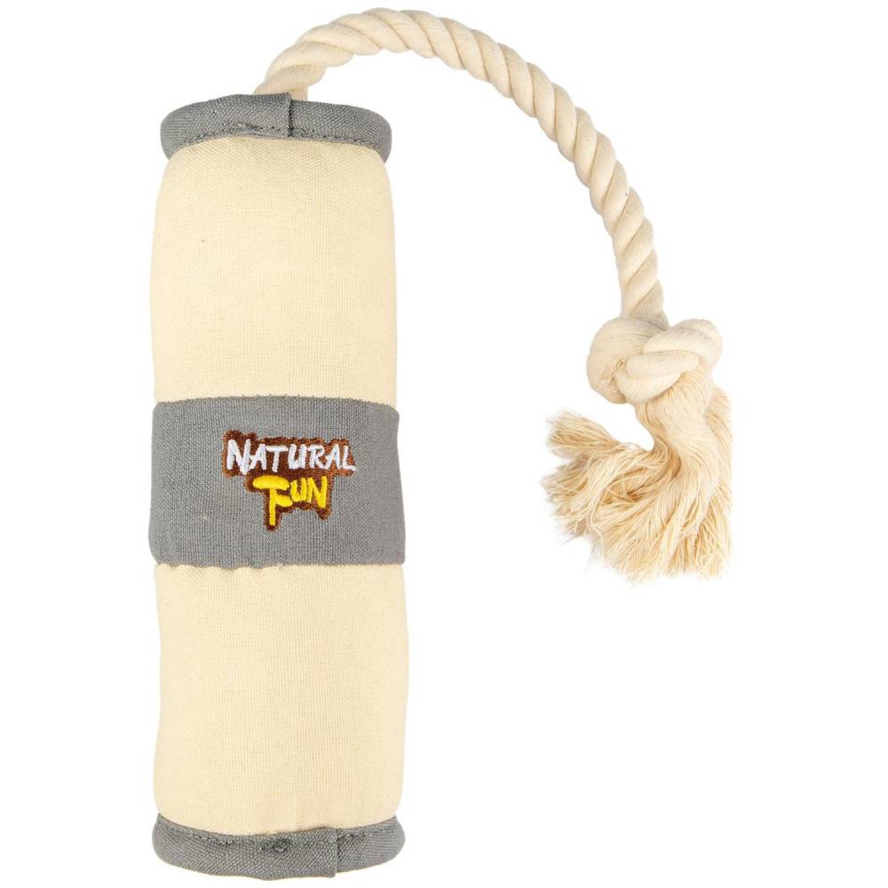 Jouet rouleaux et corde taille ø 7 x 54 cm Natural fun pour chien - Imagen 6