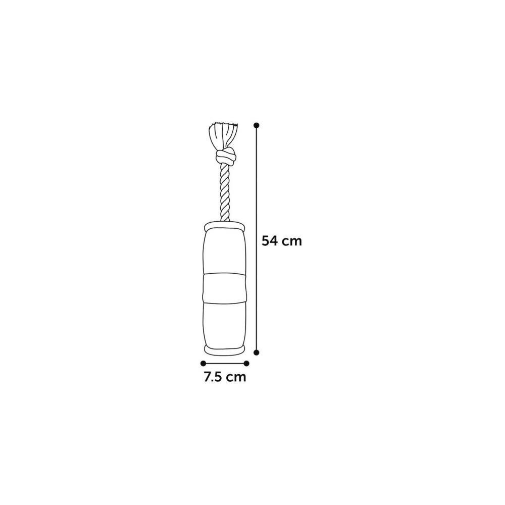 Jouet rouleaux et corde taille ø 7 x 54 cm Natural fun pour chien - Imagen 7