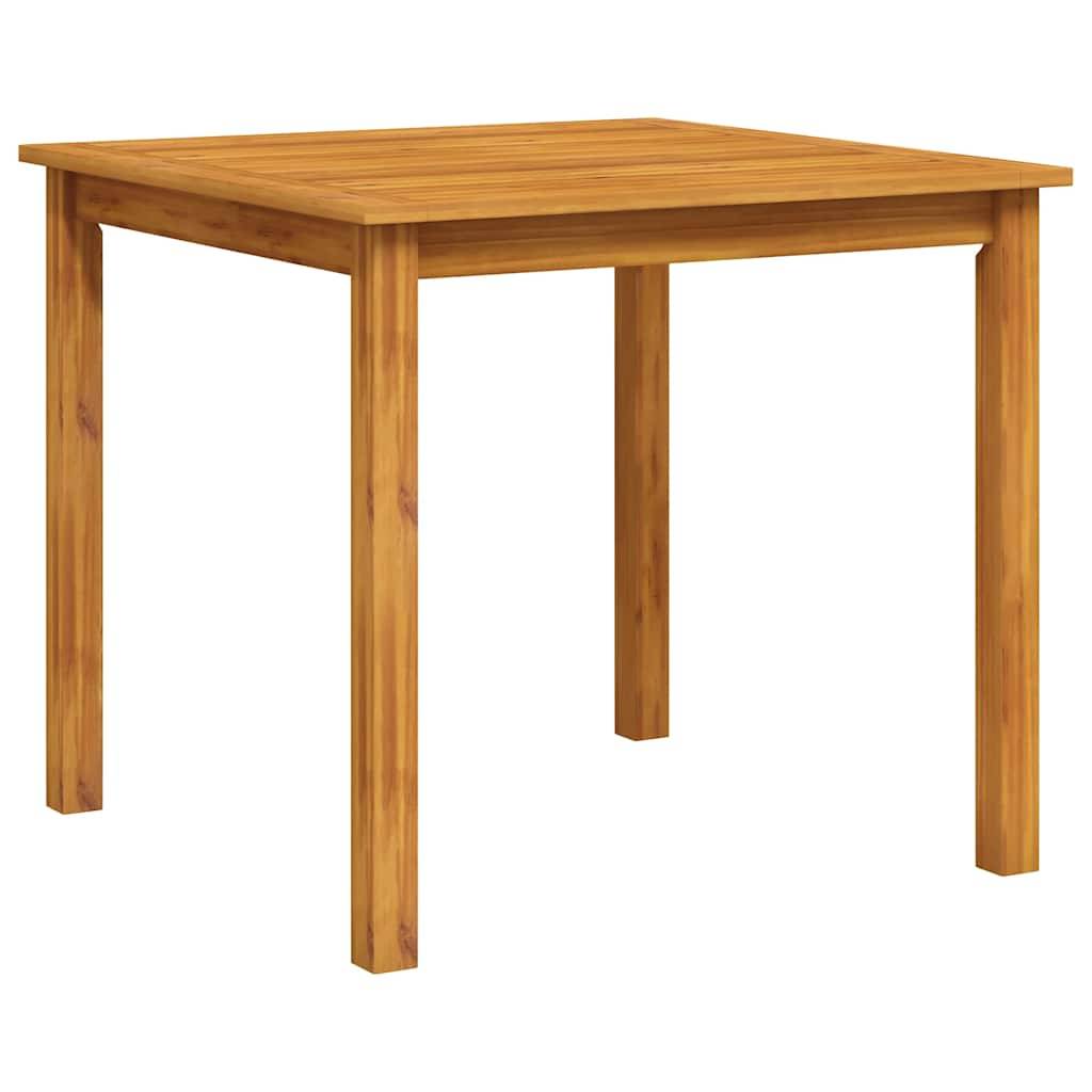 Table bois composite  Amiens Naturel  85 X 85 X 74 cm  - P87209N - Image 2