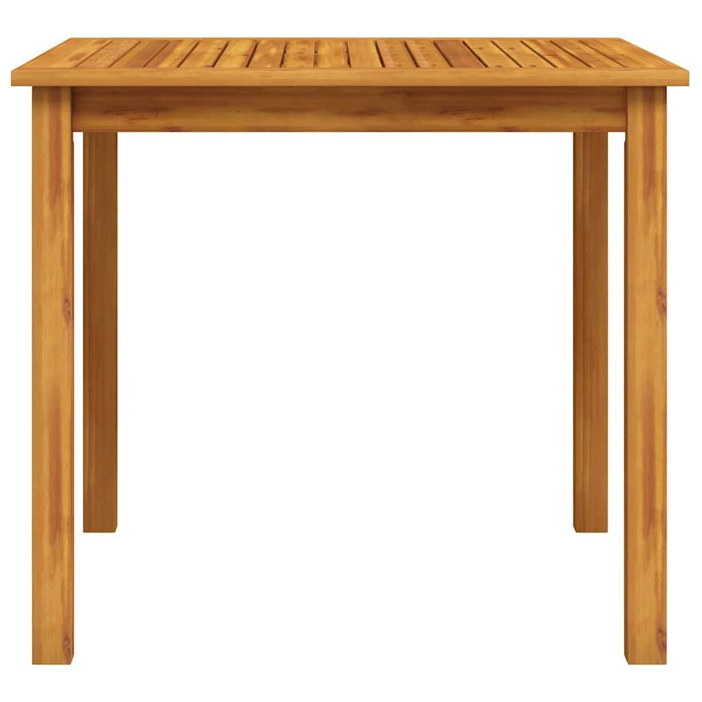 Table bois composite Amiens Naturel 85 X 85 X 74 cm - P87209N - Image 5