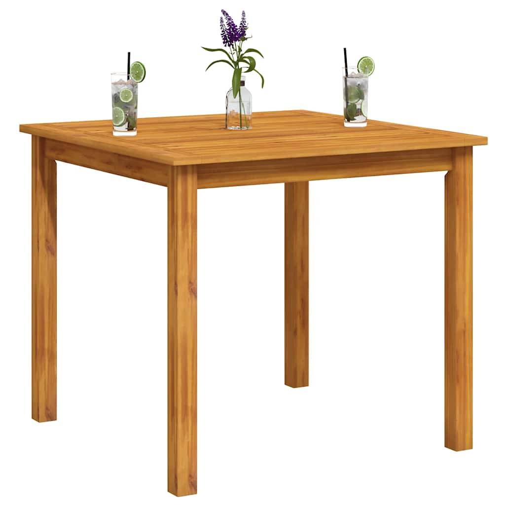 Table bois composite  Amiens Naturel  85 X 85 X 74 cm  - P87209N - Image 7