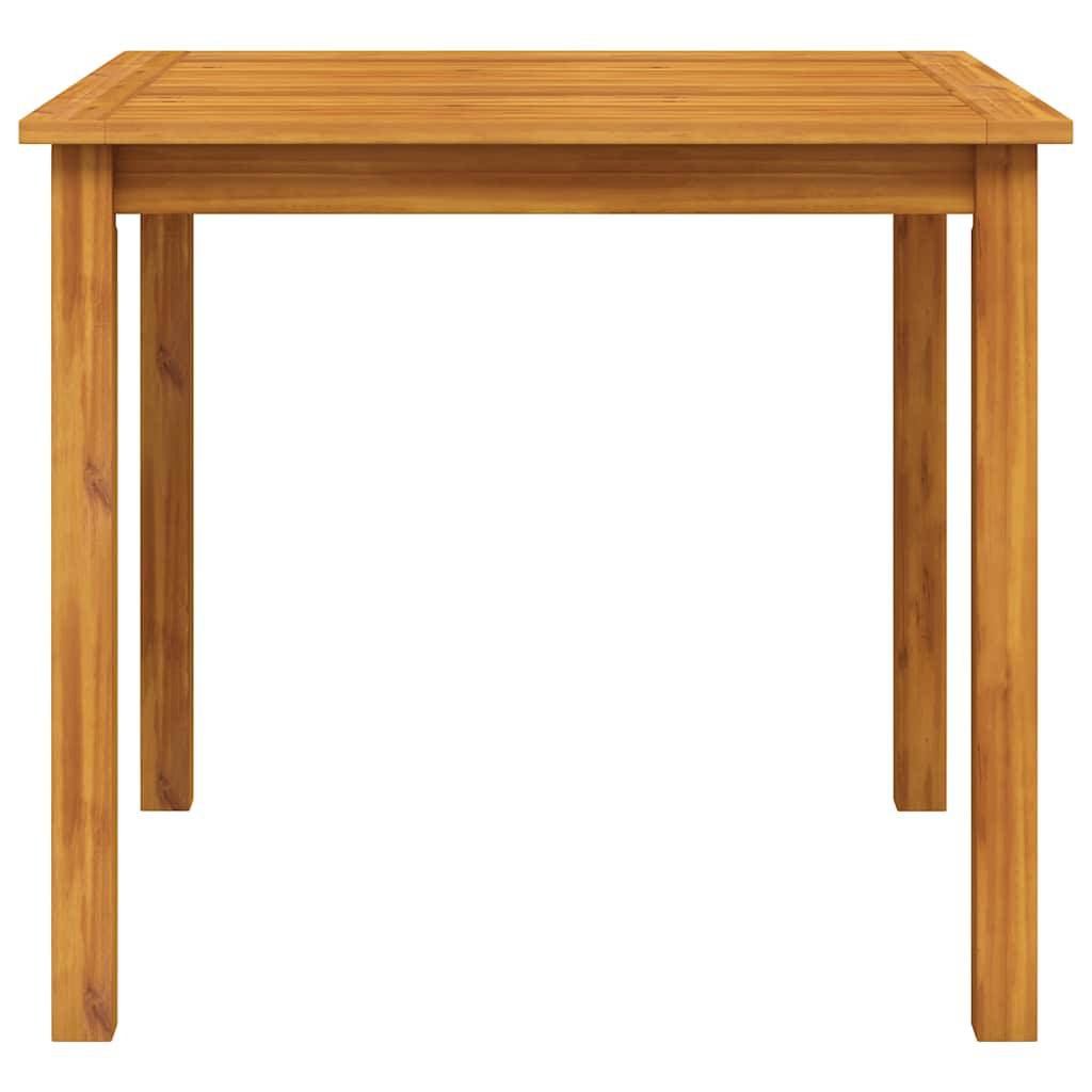 Table bois composite Amiens Naturel 85 X 85 X 74 cm - P87209N - Image 3