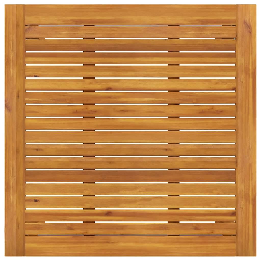Table bois composite  Amiens Naturel  85 X 85 X 74 cm  - P87209N - Image 6