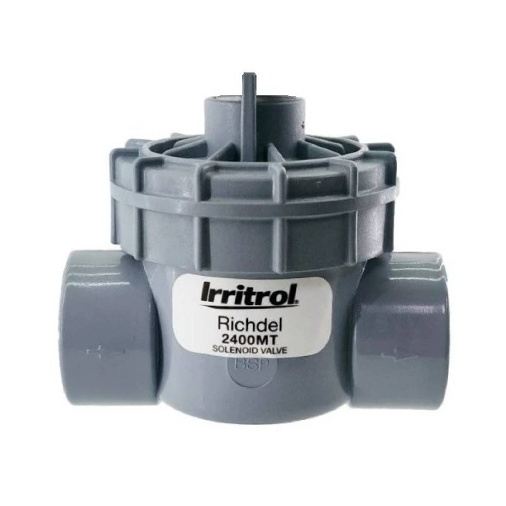Irritrol - Electrovanne série 2400 MT à couvercle vissé, 1" BSP femelle, sans réglage, sans solénoïde Irritrol - Imagen 1