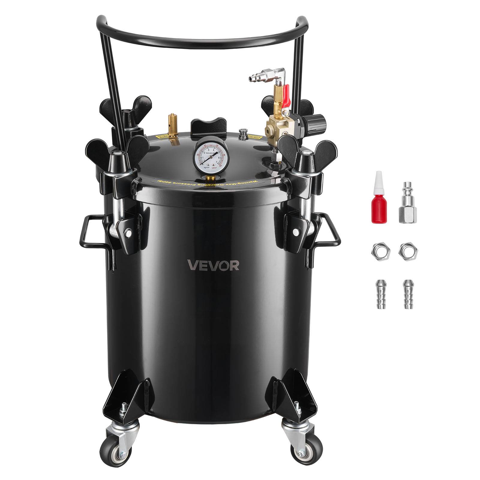 Vevor - VEVOR Réservoir de Peinture sous Pression 20 L avec Raccords Rapides Décoration